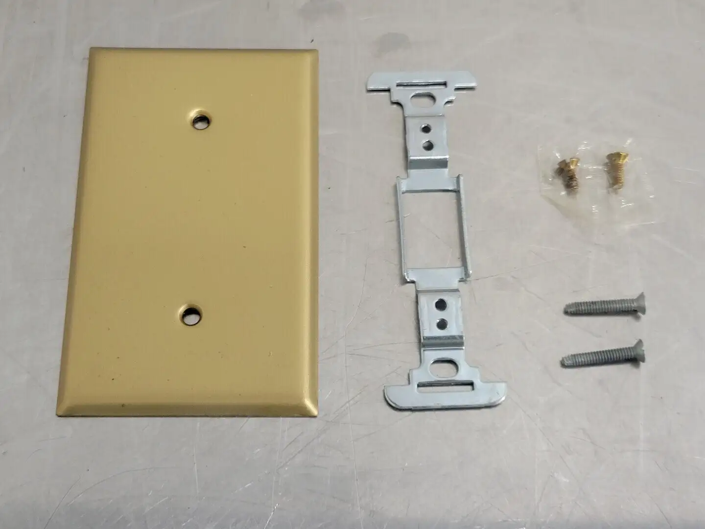 Brass Blank Wall Plate