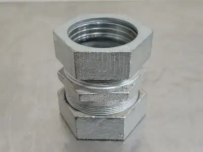 1-1/4" RACO Concrete Rain Tight Compression Coupling