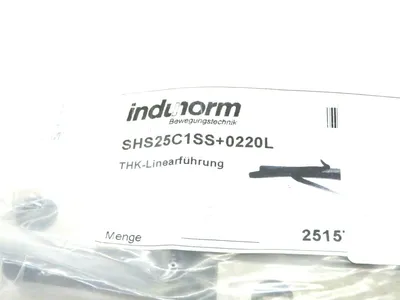 NEW THK SHS25C1SS+0220L LINEAR GUIDE SHS25C1SS-0220L SHS25C1SS0220L