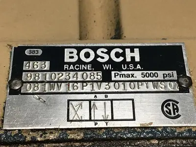 USED BOSCH 081WV16P1V3010PYWS024/00D