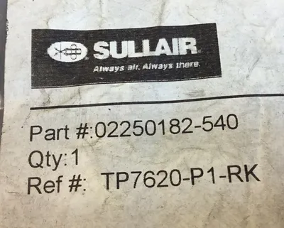 Parker / Sullair 02250182-540 Repair Kit 2” N/O Angle Loc.6A