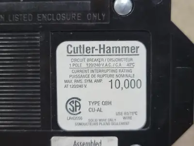 USED CUTLER-HAMMER QBH115