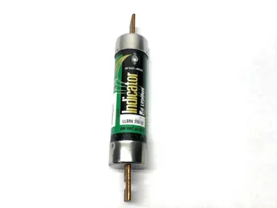 USED LITTELFUSE INDICATOR TIME DELAY FUSE CLASS RK1 600VAC 200A