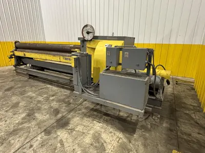 10' X 1/4" BERTSCH PLATE BENDING ROLL: YOBRO #23745