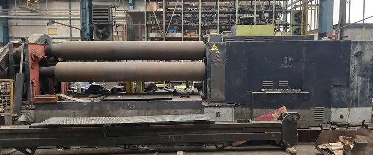 Used 1982 PIESOK XZMP 3150/16 Plate Bending Rolls including Pinch CZ | Amaron s.r.o. #1061671