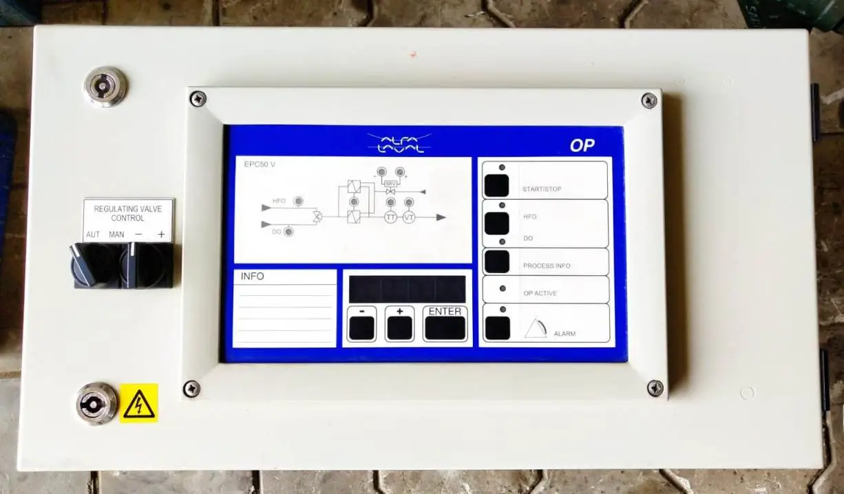NEW: (3) Alfa-Laval EPC-50 V control units.