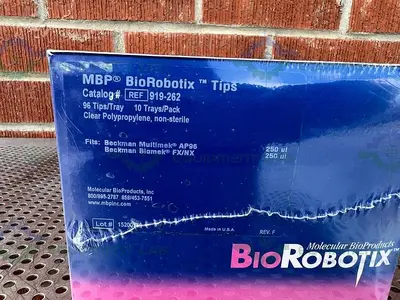 USED MBP BIOROBOTIX 919-262  AUTOMATION / PIPETTE TIPS 250 UL