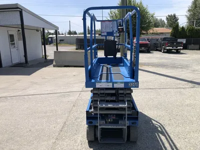 Used 2007 GENIE GS-1930 ELECTRIC SCISSOR LIFT Scissor Lifters Alberta CA | Adcock Equipment #1418060