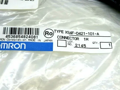 NEW OMORON XS4F-D421-101-A CONNECTOR CABLE 129191 XF4FD421101A