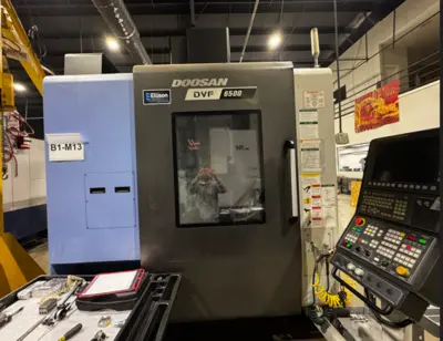 2020 DOOSAN DVF6500 Vertical Machining Centers (5-Axis or More) | Lion Machinery (5)