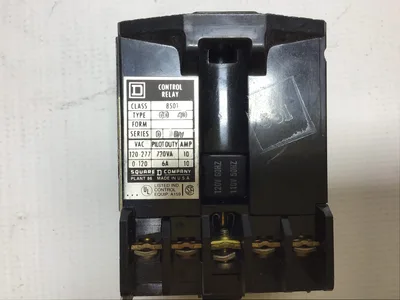Square D 8501-G040 Industrial Control Relay – 4PDT, 10A
