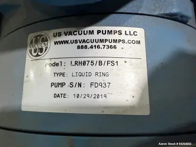 Unused Gemco 1 CF Double Cone Vacuum Dryer – Stainless Steel Vacuum Dryer with A