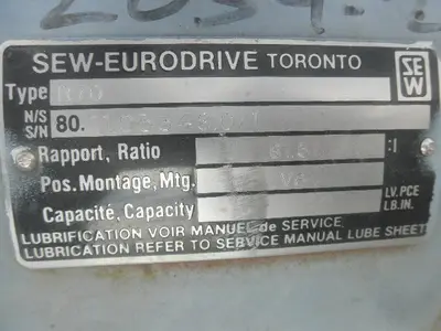 USED EURODRIVE R70