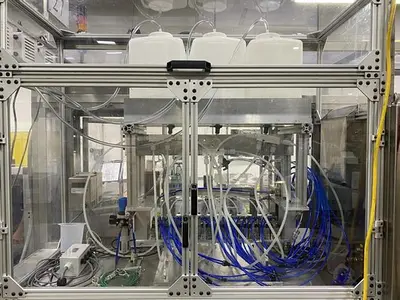 Unifill Model TR-86 Single Dose Thermoformer, Filler and Sealer