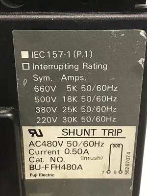USED FUJI ELECTRIC BU-ESB3060