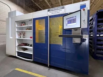 Used 2016 TRUMPF TRULASER 3040 FIBER Laser Cutters Illinois US | Machine Factory Outlet #1262965
