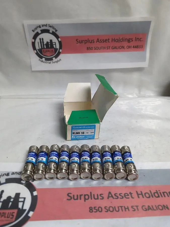 New | in-Stock LITTELFUSE KLNR10 Miscellaneous Equipment (Electrical & Power) Ohio US | Surplus Asset Holdings #1235804