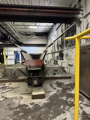 USED GENERAL KINEMATICS FURNACE CHARGE FEEDER