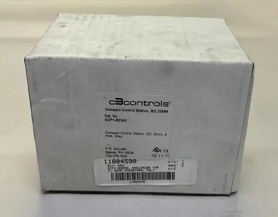 New | in-Stock C3 CONTROLS ECP1-B22H2 Electrical Boxes Ohio US | Surplus Asset Holdings #1238289