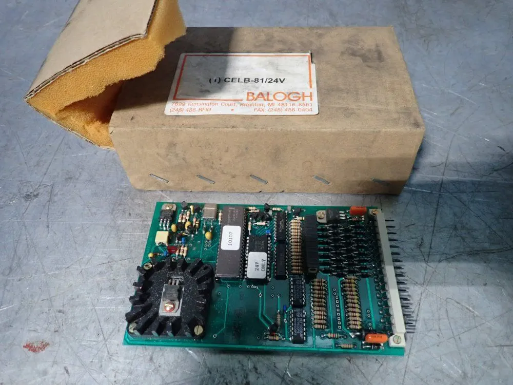New | in-Stock BALOGH CELB81/24V I/O Boards & Replacement Parts Ohio US | HGR 24 #879864