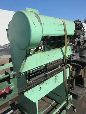 15 Ton, Verson, Allsteel press brake, 2" Stroke, 7.1" Shut Height