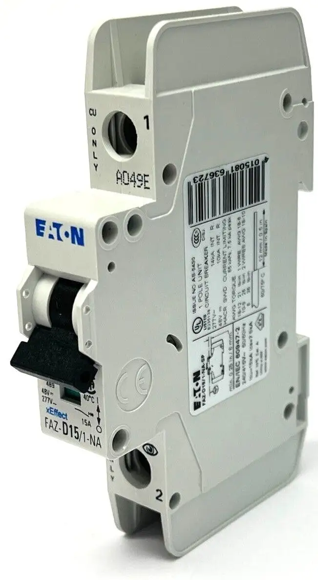 Used Eaton FAZ-D15/1-NA-SP Circuit Breakers Michigan US | Maverick Industrial Sales #1394394