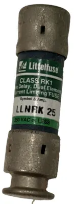 NEW LITTELFUSE LLNRK 25