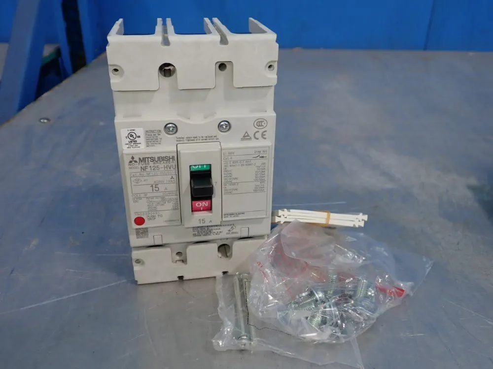 New | in-Stock MITSUBISHI NF125HVU3015 Circuit Breakers | HGR 24 #731916