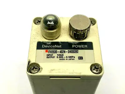 ITV2030-402N-DIK00092 | SMC  DeviceNet Electro Pneumatic Regulator - For parts or not working