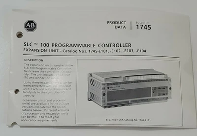 NEW Allen-Bradley 1745-E104