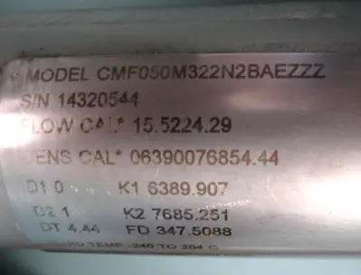 USED Micro Motion CMF050 M322N2BAEZZZ