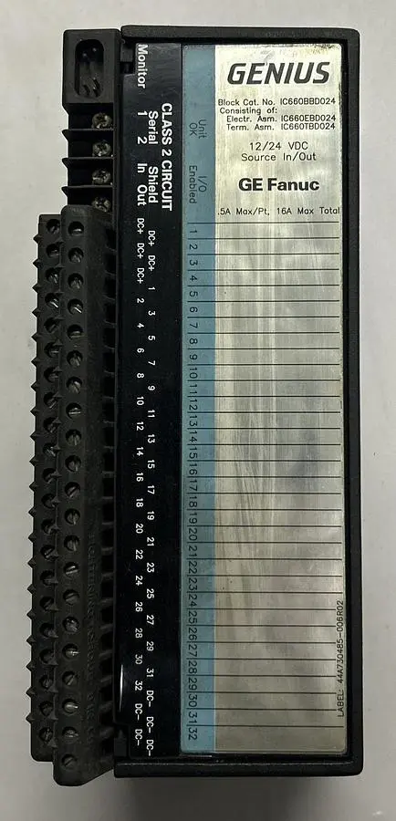 Used GE FANUC IC660BBD024 PLC Input & Output Ohio US | Surplus Asset Holdings #1236929