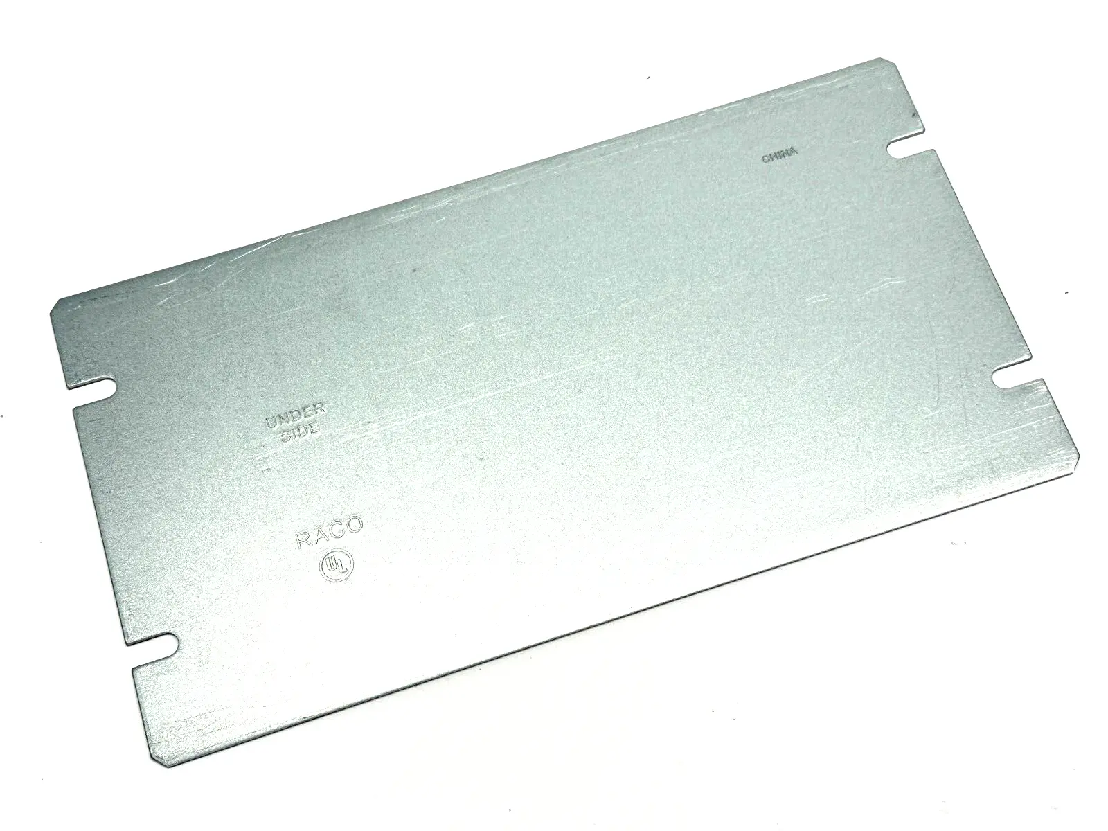 845 | Hubbell Raco  Gang Box Cover Three Gang Flat Blank - New Other