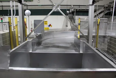 Whole Apple Receiving System