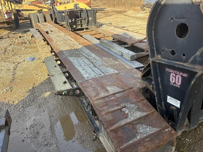 Used 2013 FONTAINE _UNKNOWN_ Lowboy Trailers Tennessee US | Moore Equipment #1517237