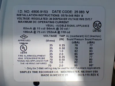 Used SIMPLEX 49069153 Security & Surveillance Ohio US | HGR 24 #1249414