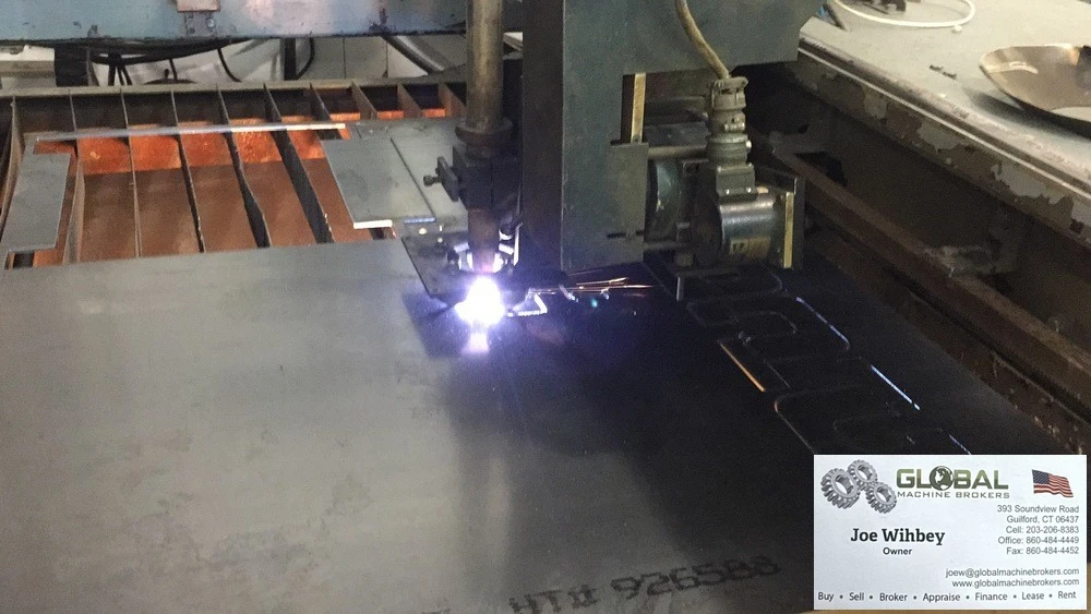 Cybtek CNC Plasma Table, Hypertherm 1250 Plasma Unit, New CP/Software, 1.25"