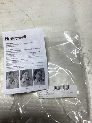 Honeywell 7902 Disposable Mouth Bit Respirator Box of 12 -NIB