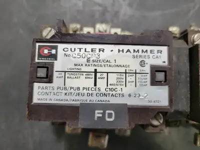 USED CUTLER-HAMMER C50CN3