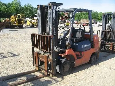 Used TOYOTA 3000 LBS Internal Combustion Forklifts: Pneumatic Tire US | Miami Dade Forklift #759194