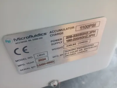 Used _UNKNOWN_ LM20 Homogenizers California US | Biotech Equipment Sales #1464725
