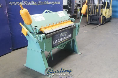 Used CHICAGO BPO-412-6 Box & Pan Brakes including Finger California US | Sterling Machinery Exchange #1467006