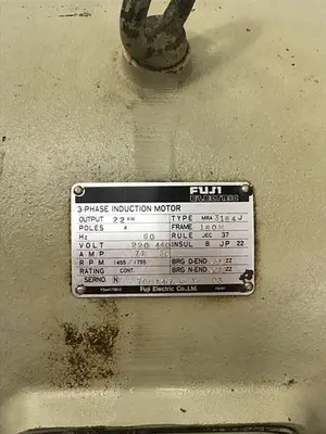 USED FUJI ELECTRIC MRA3184J