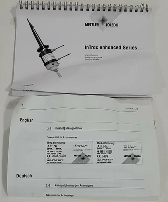 NEW Mettler Toledo InTrac777M/070/PVDF/A02/Ka/A00