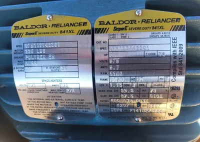 NEW BALDOR 5 HP