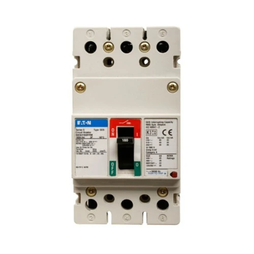 Eaton GES3050AFM Circuit Breaker, Type GE, 50A, 3-Pole, 600Y/347 Vac [New]