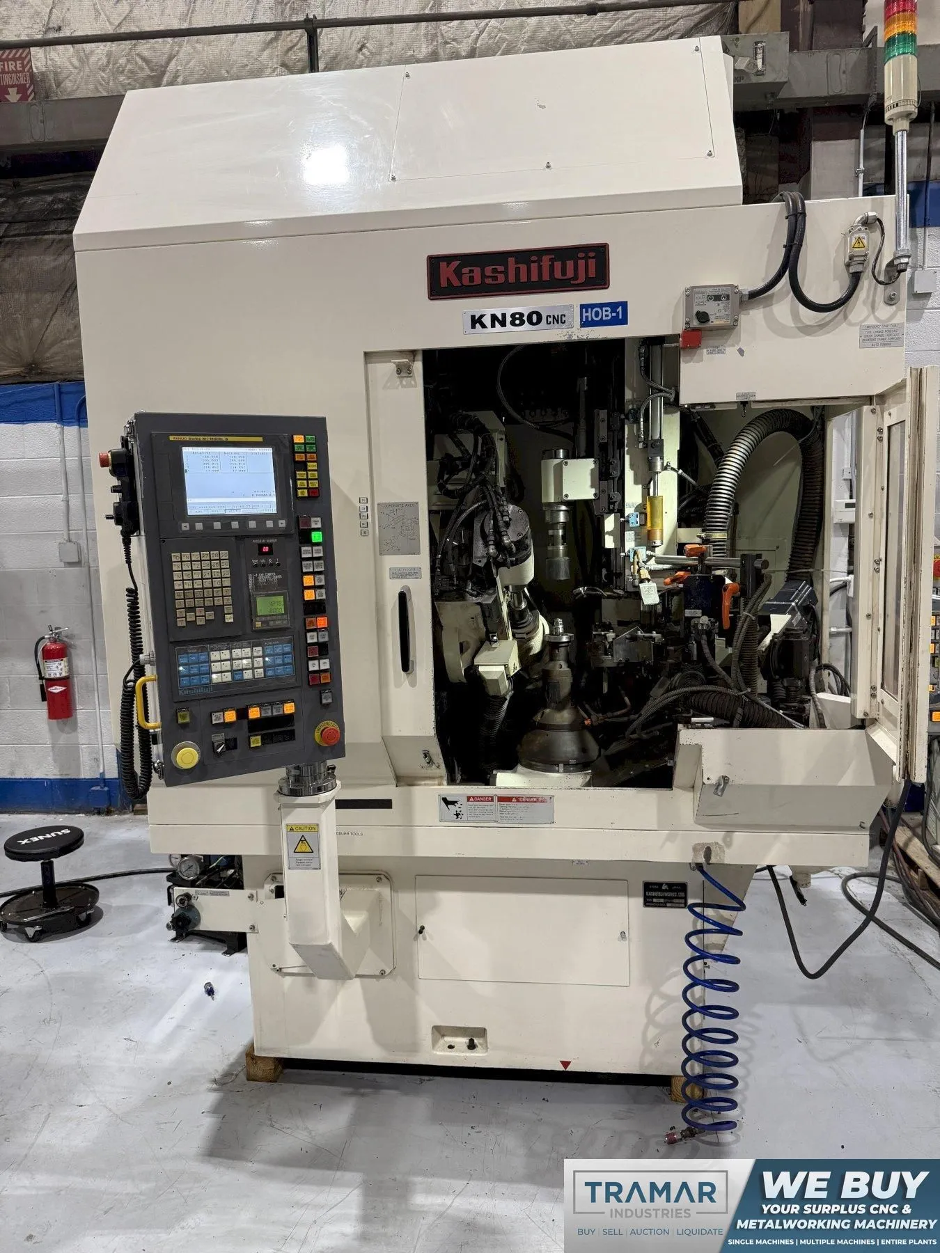 Used 2013 KASHIFUJI KN80 Gear Hobbers Michigan US | Tramar Industries #1310901