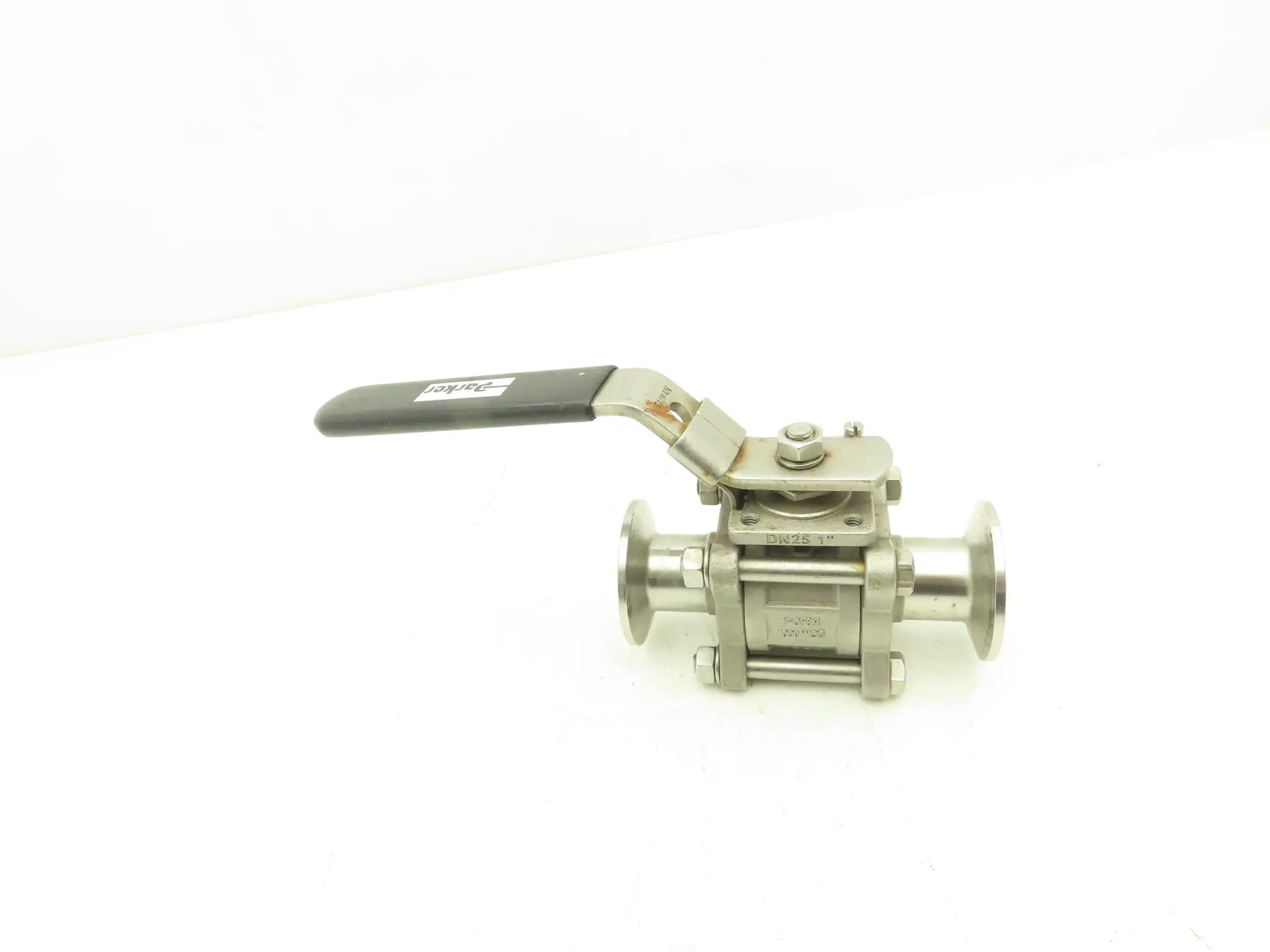 Parker 1"-CF8M 1" 1000WOG Stainless Sanitary Tri-clamp Ball Valve DN25 1"