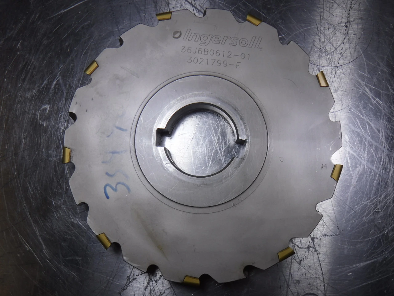 Ingersoll 150mm Indexable Slot Milling Cutter 38mm Arbor 36J6B0612-01 (LOC1032B)