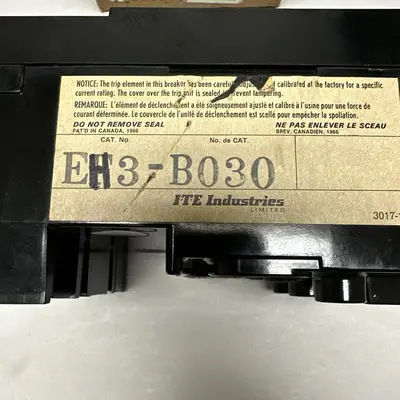 Used ITE EH3-BO30 Circuit Breakers | Surplus Asset Holdings #1190238